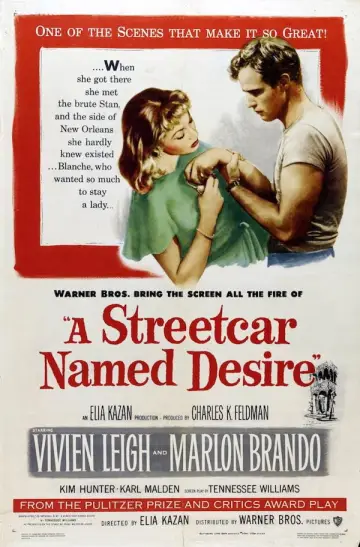 Poster to the movie "A Streetcar Named Desire" #879845