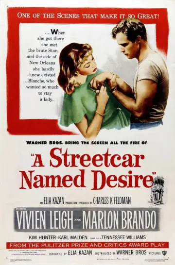 Poster to the movie "A Streetcar Named Desire" #985591