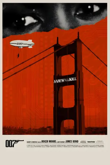 Poster to the movie "A View to a Kill" #654352
