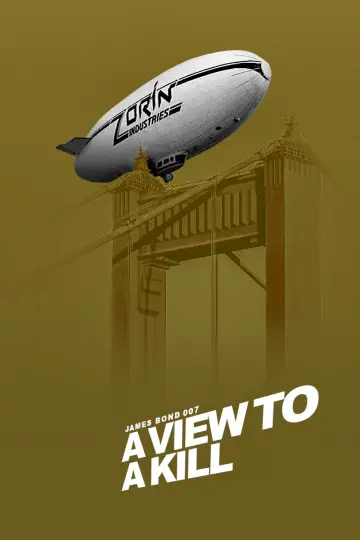 Poster to the movie "A View to a Kill" #654362