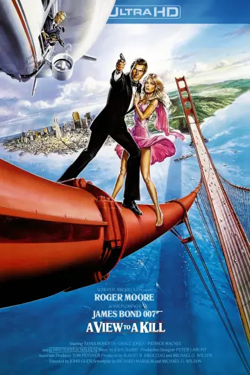Poster to the movie "A View to a Kill" #654372