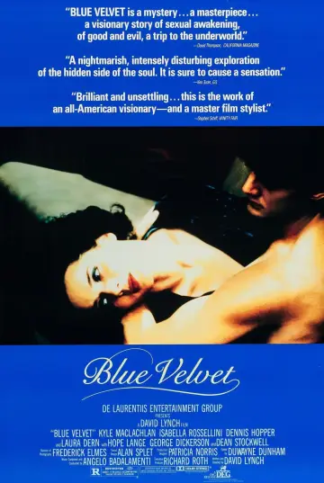 Poster to the movie "Blue Velvet" #204346