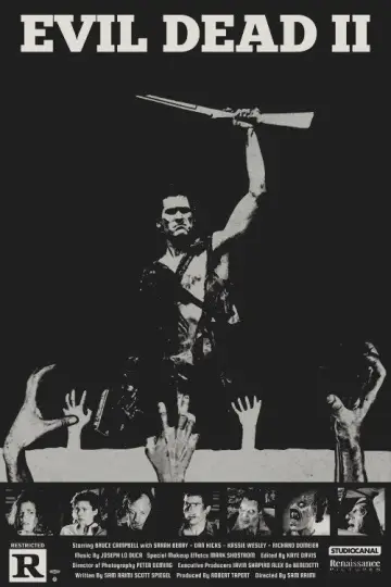 Poster to the movie "Evil Dead II" #1176717