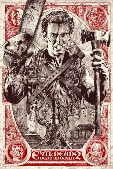 Poster to the movie "Evil Dead II" #207894