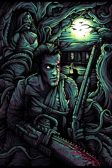 Poster to the movie "Evil Dead II" #207957