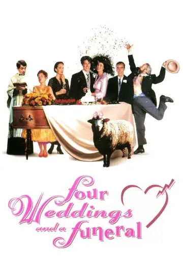 Poster to the movie "Four Weddings and a Funeral" #101662