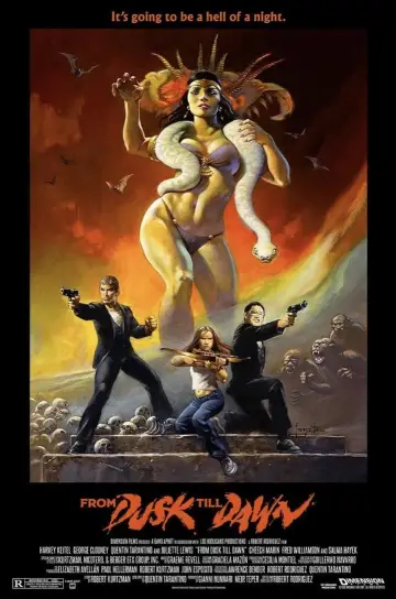 Poster to the movie "From Dusk Till Dawn" #69480