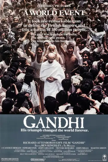 Poster to the movie "Gandhi" #597526