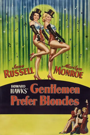 Poster to the movie "Gentlemen Prefer Blondes" #868069