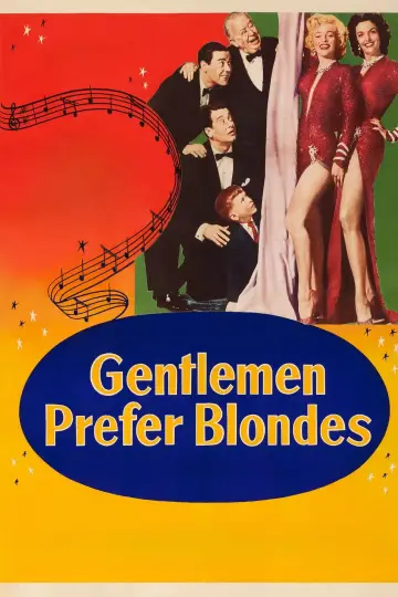 Poster to the movie "Gentlemen Prefer Blondes" #868076