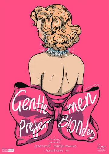 Poster to the movie "Gentlemen Prefer Blondes" #868079