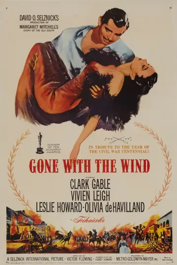 Poster to the movie "Gone with the Wind" #1178982