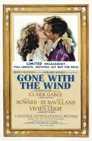 Poster to the movie "Gone with the Wind" #54713