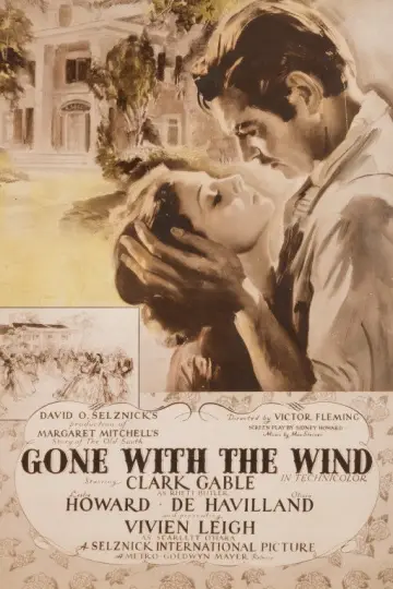 Poster to the movie "Gone with the Wind" #835208