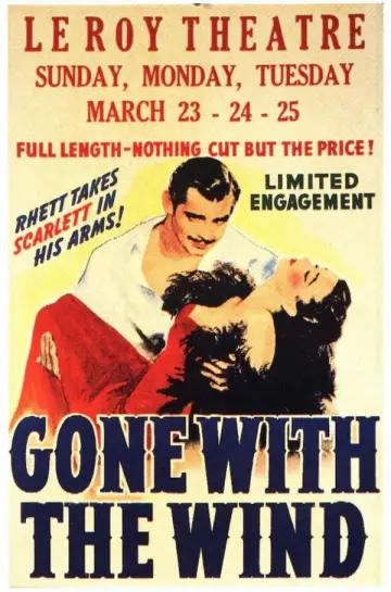 Poster to the movie "Gone with the Wind" #835230