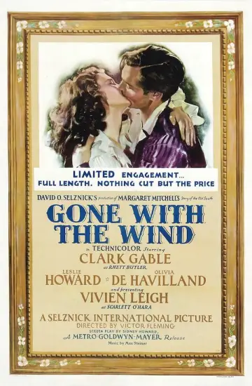 Poster to the movie "Gone with the Wind" #835237