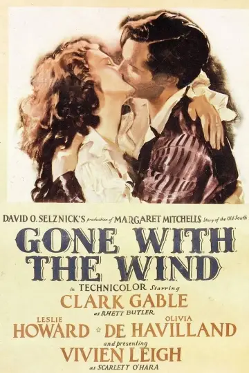 Poster to the movie "Gone with the Wind" #961405