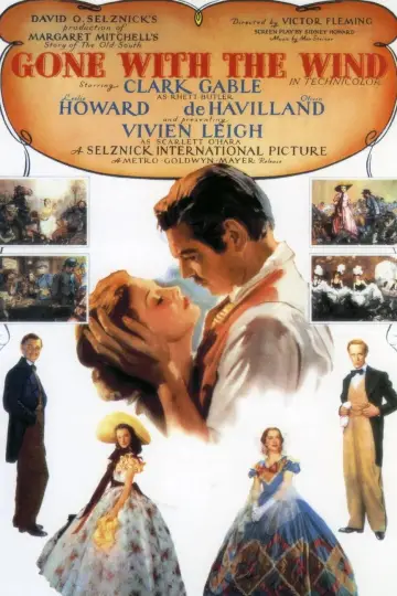 Poster to the movie "Gone with the Wind" #961410