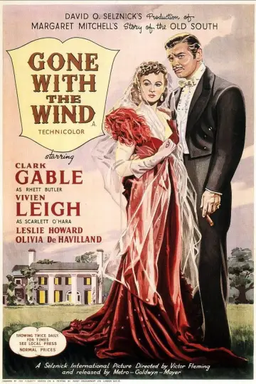 Poster to the movie "Gone with the Wind" #961414