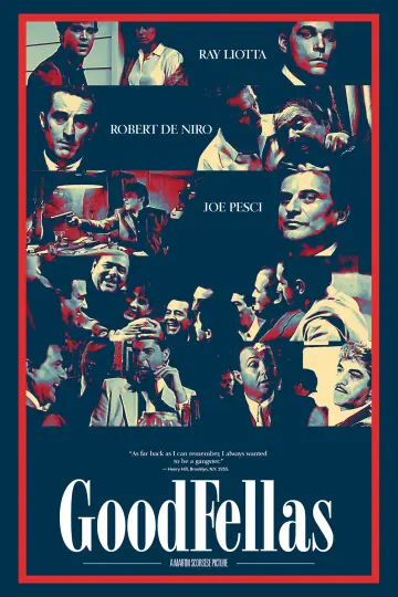 Poster to the movie "GoodFellas" #548591