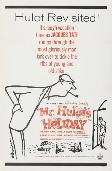 Poster to the movie "Monsieur Hulot