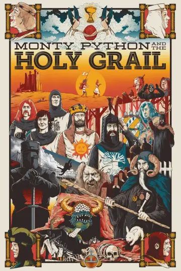 Poster to the movie "Monty Python and the Holy Grail" #57308