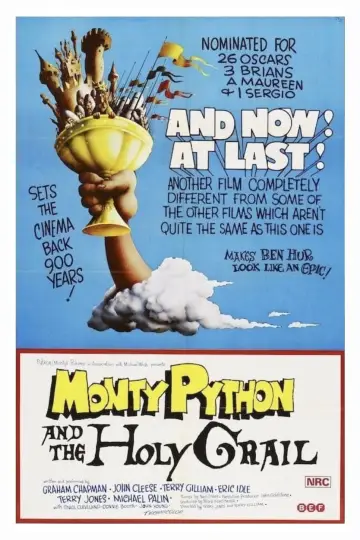 Poster to the movie "Monty Python and the Holy Grail" #665042