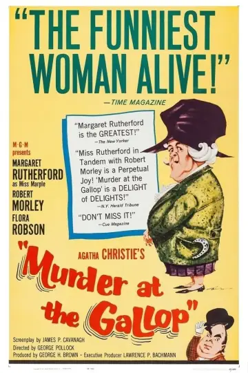 Poster to the movie "Murder at the Gallop" #1056847