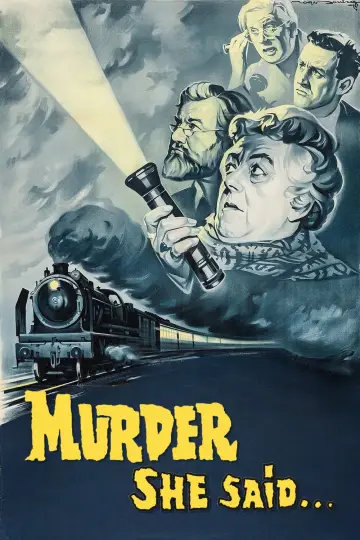 Poster to the movie "Murder She Said" #1013197