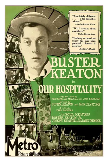 Poster to the movie "Our Hospitality" #1093179