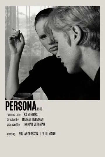 Poster to the movie "Persona" #851956