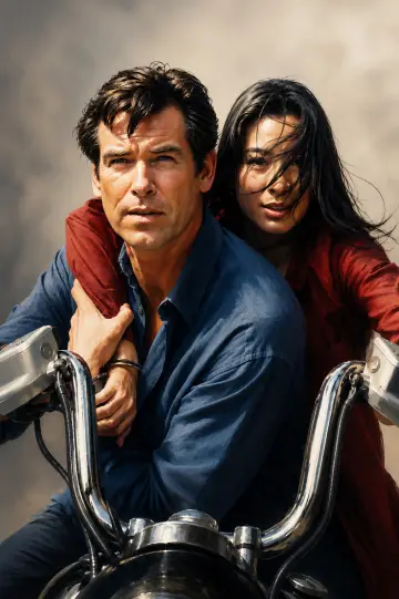 Poster to the movie "Tomorrow Never Dies" #1179621