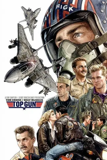 Poster to the movie "Top Gun" #815741