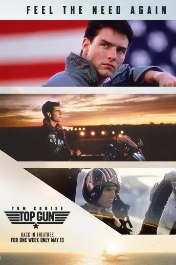 Poster to the movie "Top Gun" #815754