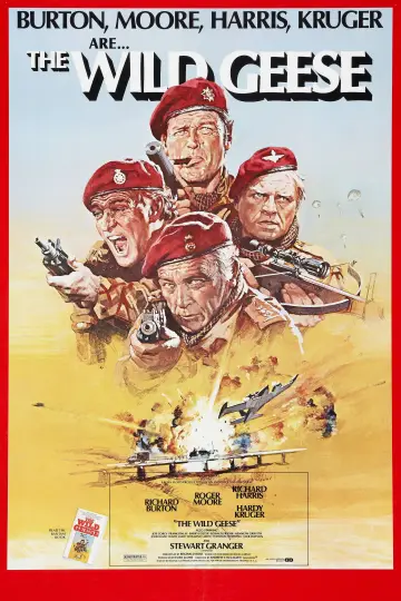 Poster to the movie "The Wild Geese" #1009912