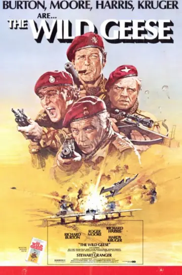 Poster to the movie "The Wild Geese" #1009915