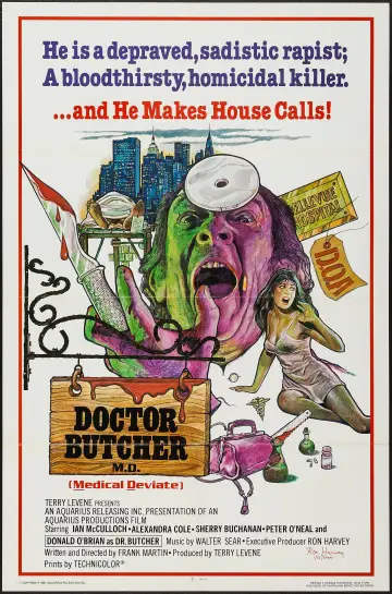 Poster to the movie "Doctor Butcher M.D." #1079005