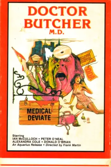 Poster to the movie "Doctor Butcher M.D." #1079010