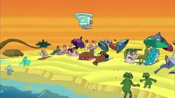 Backdrop to the movie "Futurama: Bender