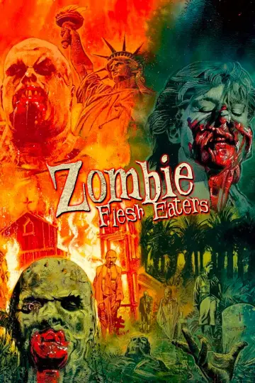 Poster to the movie "Zombie Flesh Eaters" #996988