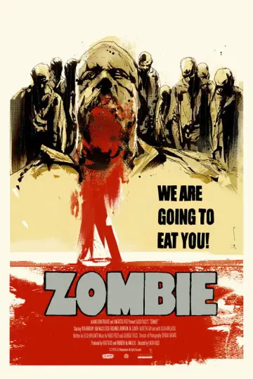 Poster to the movie "Zombie Flesh Eaters" #997003