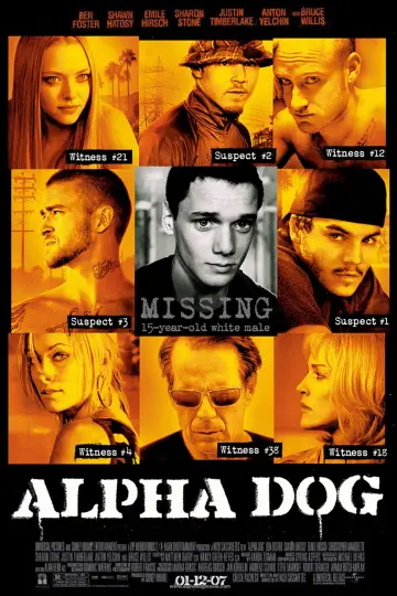 Poster to the movie "Alpha Dog" #902701