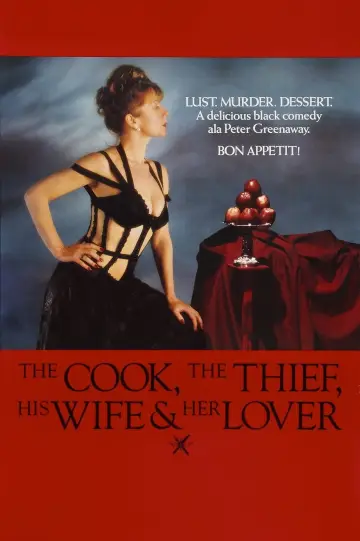 Poster to the movie "The Cook, the Thief, His Wife & Her Lover" #159470