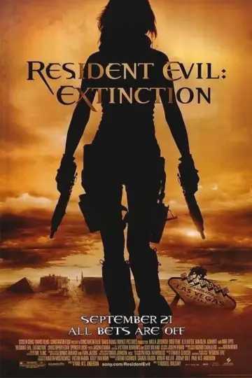 Poster to the movie "Resident Evil: Extinction" #292203