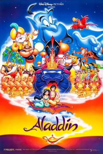 Poster to the movie "Aladdin" #605720