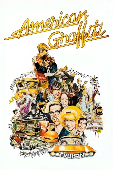 Poster to the movie "American Graffiti" #877900