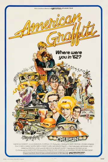 Poster to the movie "American Graffiti" #877908