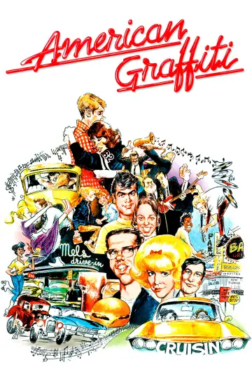 Poster to the movie "American Graffiti" #877916