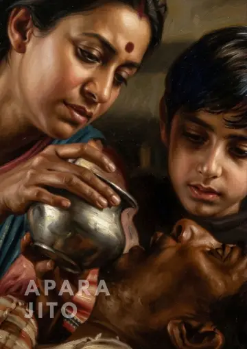 Poster to the movie "Aparajito" #1027951