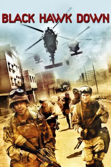 Poster to the movie "Black Hawk Down" #600949